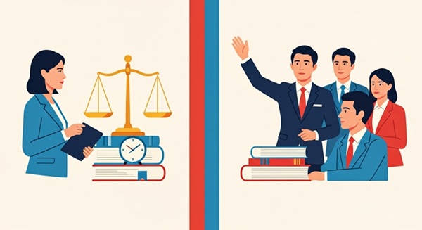 遺言書がない中での相続について、真剣な表情で話し合いをしている日本の家族。